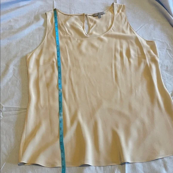 100% silk tank top in XL - Picture 4 of 7